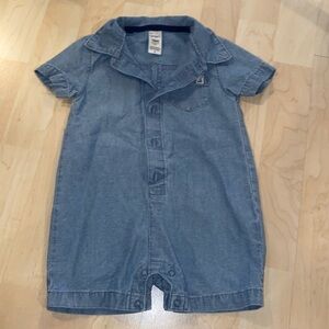Carter's Blue Denim One Piece